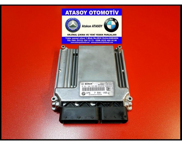 BMW E90 316İ MOTOR BEYNİ 7591162 7585249 7581609 7581848 7567321 0261S04523 0261S04290 0261S04116 0261S04117 0261201553 DME7591162 DME7585249 DME7581609 DME7581848 DME7567321 E87 LCI 116İ MOTOR BEYNİ N45N